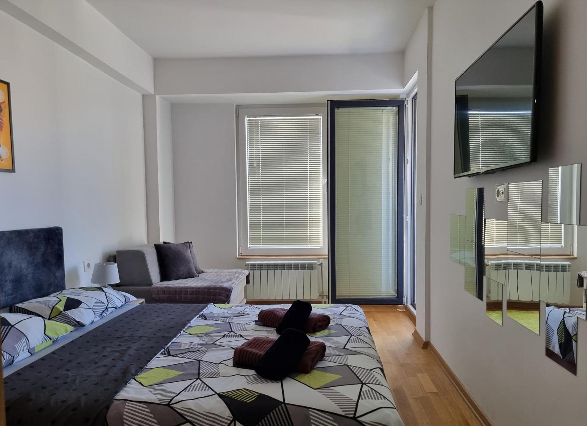 Modern & Trendy Apartment Skopje Buitenkant foto