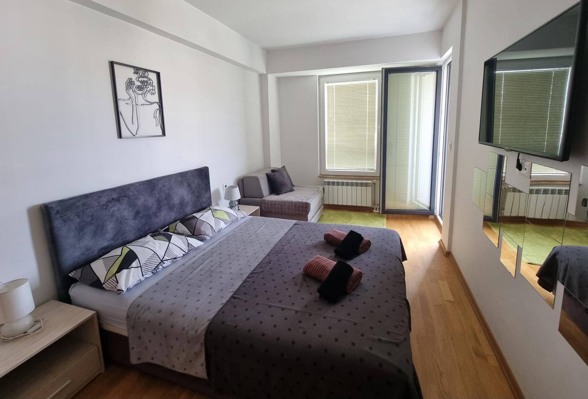 Modern & Trendy Apartment Skopje Buitenkant foto