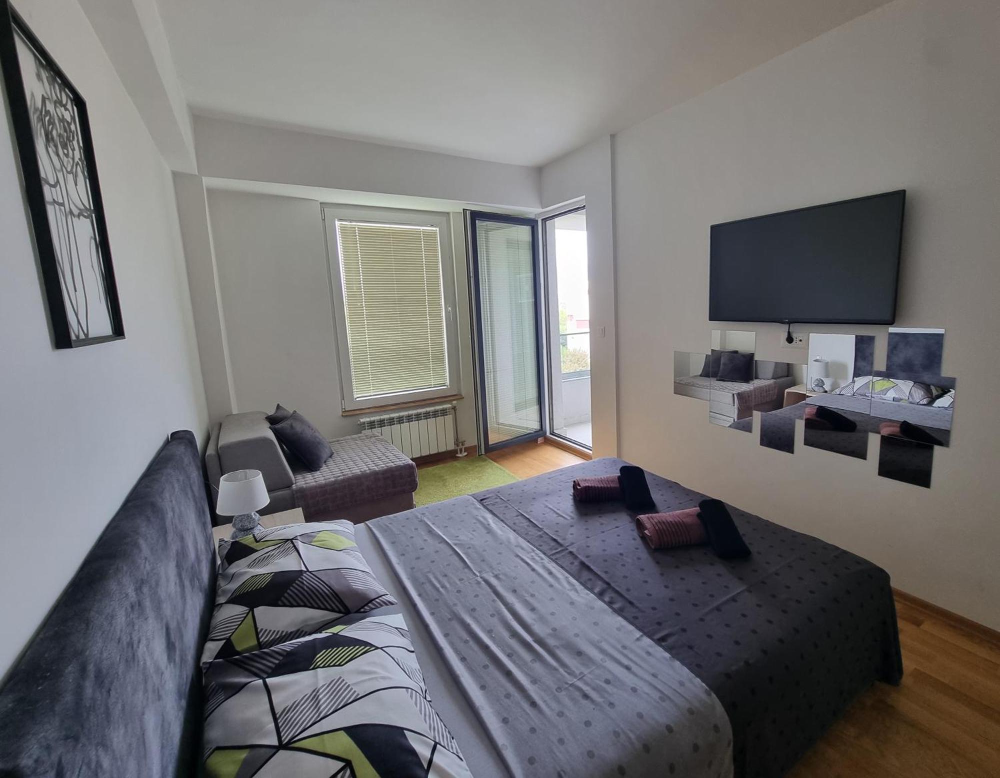 Modern & Trendy Apartment Skopje Buitenkant foto
